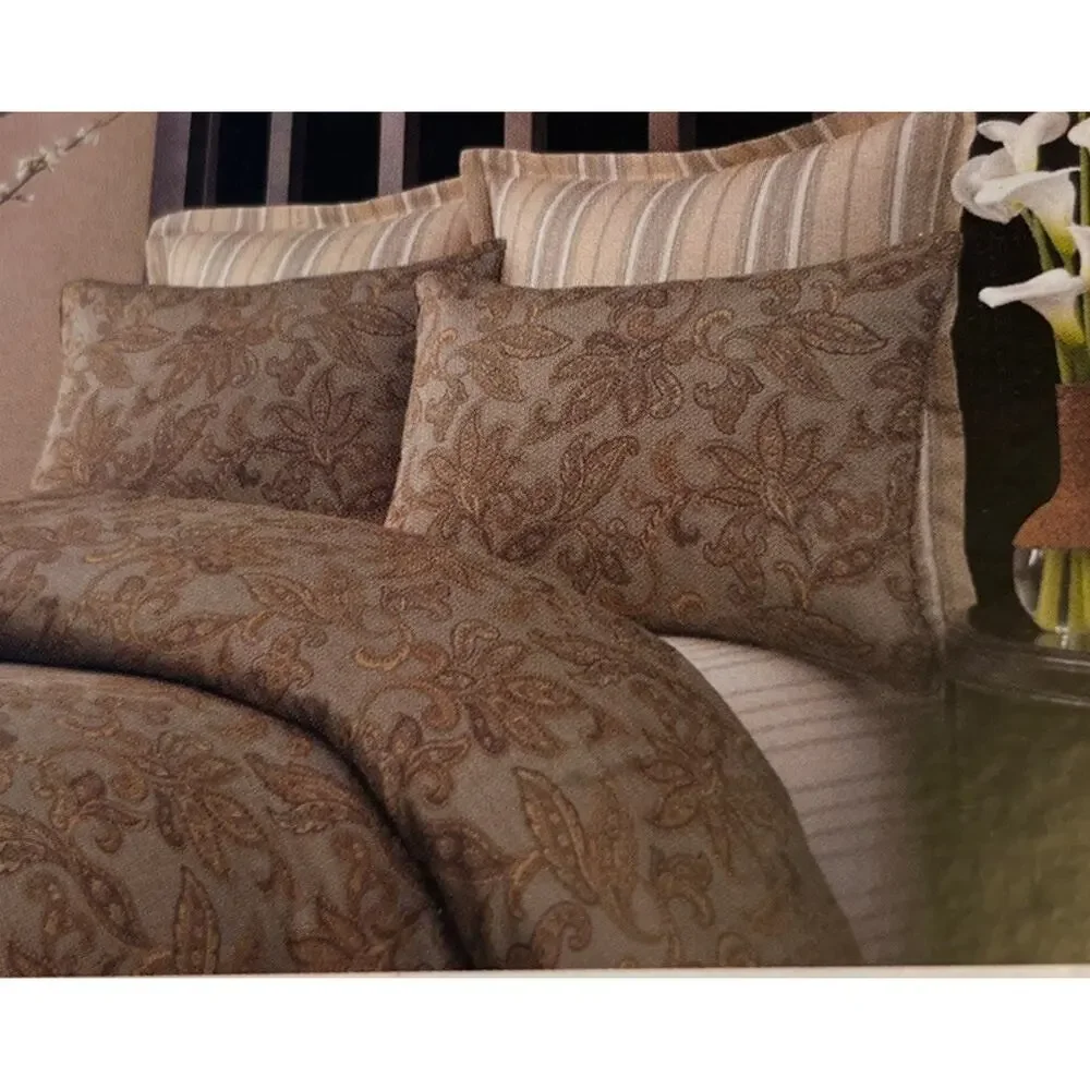 NEW Nautica Ludlow Standard Pillow Sham Couvre-Oreiller Standard LOT of 2